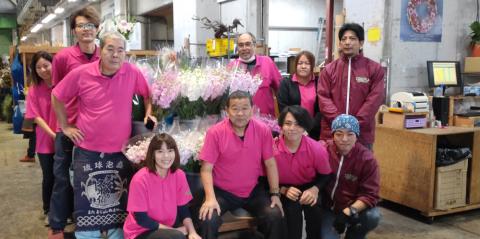 有限会社　沖縄第一花卉【花の品出し・陳列・水切り】の求人募集画像