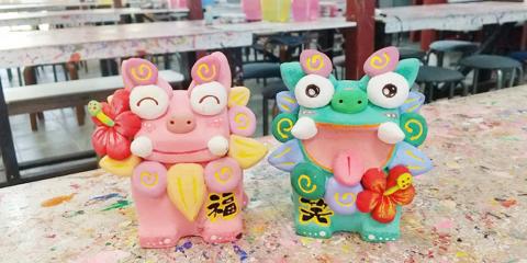 手作り工房 ひで房【シーサー体験工房スタッフ(読谷村)【未経験者歓迎/週休2~4日/交通費有】】の求人募集画像