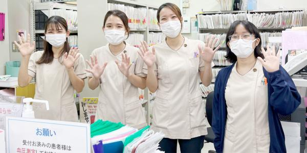 医療法人 太陽会 かりまた内科医院【看護職（正・准／外来）（浦添市）【週3～5日／無料駐車場有／見学OK】】の求人募集画像