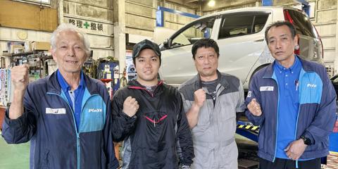 ヒーローモータース(株式会社　ヒーロー)【自動車整備スタッフ（浦添市西原）【残業ほぼなし／ブランクOK／学歴・年齢不問】】の求人募集画像