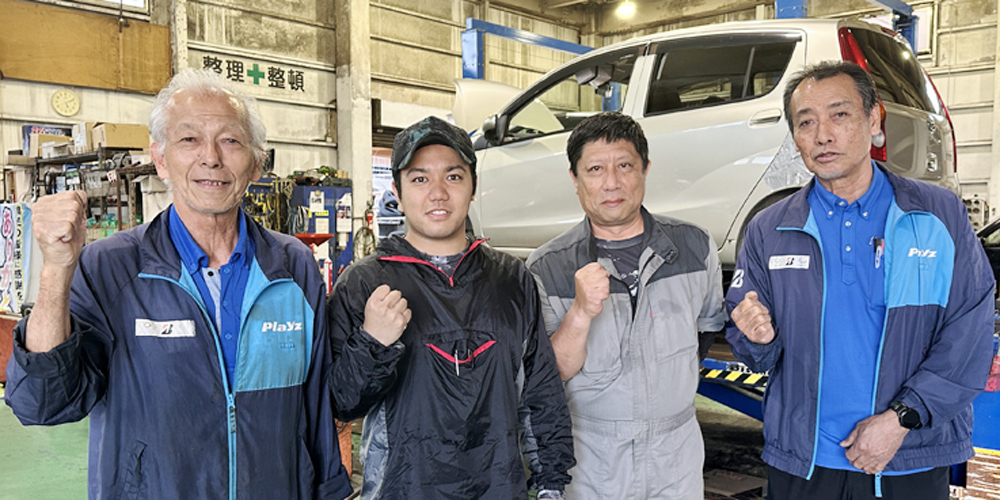 ヒーローモータース(株式会社 ヒーロー)【自動車整備スタッフ(浦添市西原)【残業ほぼなし/ブランクOK/経験者採用】】の求人募集画像